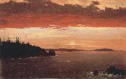 Frederic E.Church Schoodic Peninsula from Mount Desert at Sunrise china oil painting artist